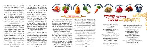 ברכון לראש השנה דגם דבש נוסח ספרד